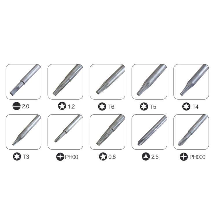 10 in 1 BEST BST-8800E Repair Tool Precision Multi-purpose Magnetic Screwdriver Set