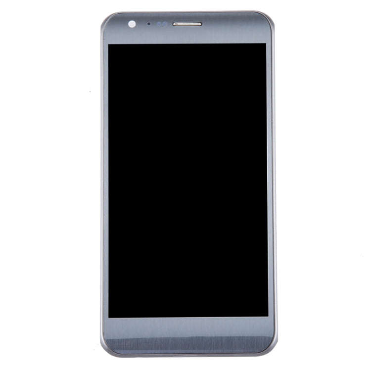 Original LCD Screen for LG X Cam / K580 / K580I / K580Y Digitizer Full Assembly with Frame (Silver)