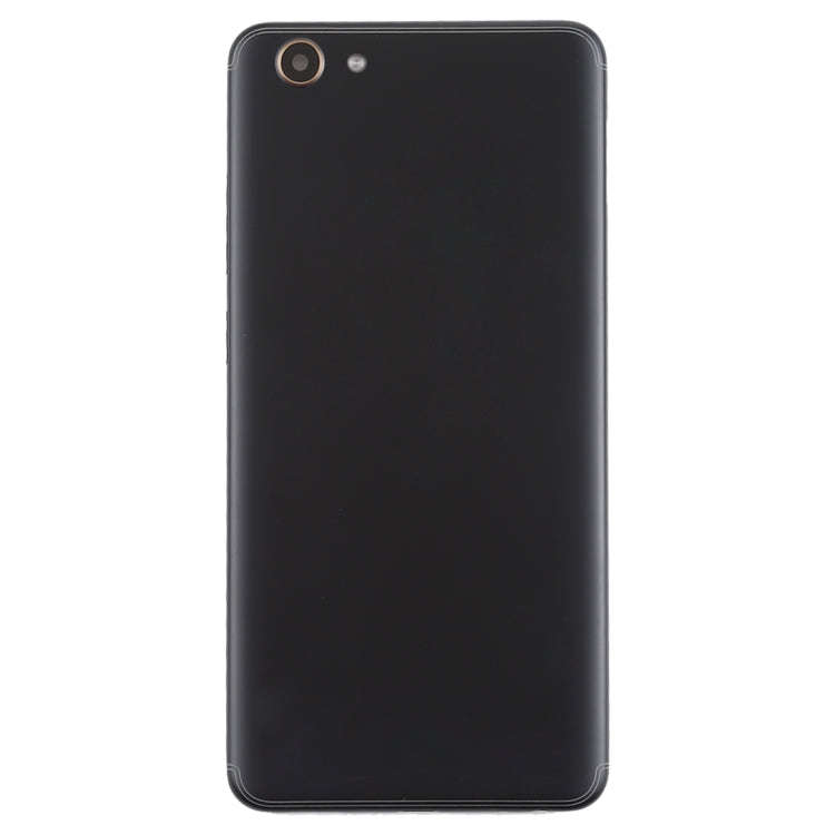 For Vivo Y71 Back Cover with Camera Lens Side Keys (Black)