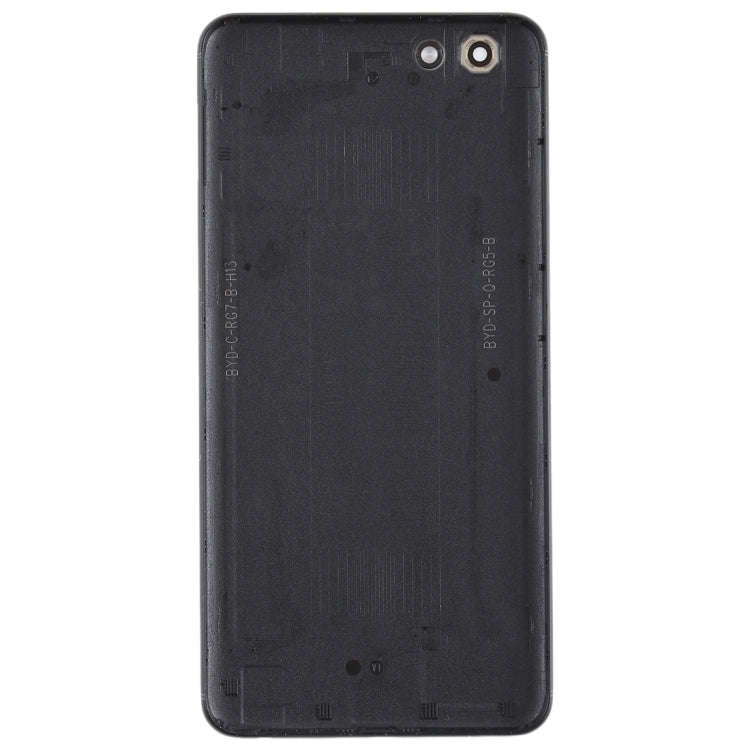 For Vivo Y71 Back Cover with Camera Lens Side Keys (Black)