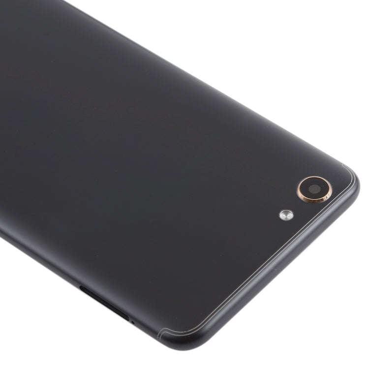 For Vivo Y71 Back Cover with Camera Lens Side Keys (Black)