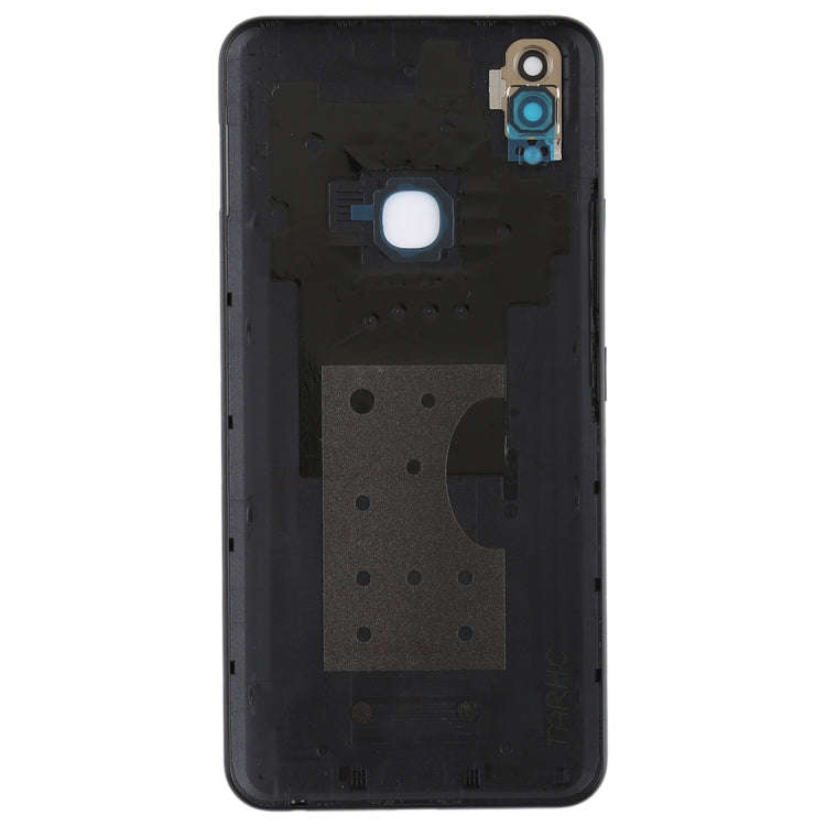 For Vivo Y85 Back Cover with Camera Lens Side Keys (Black)