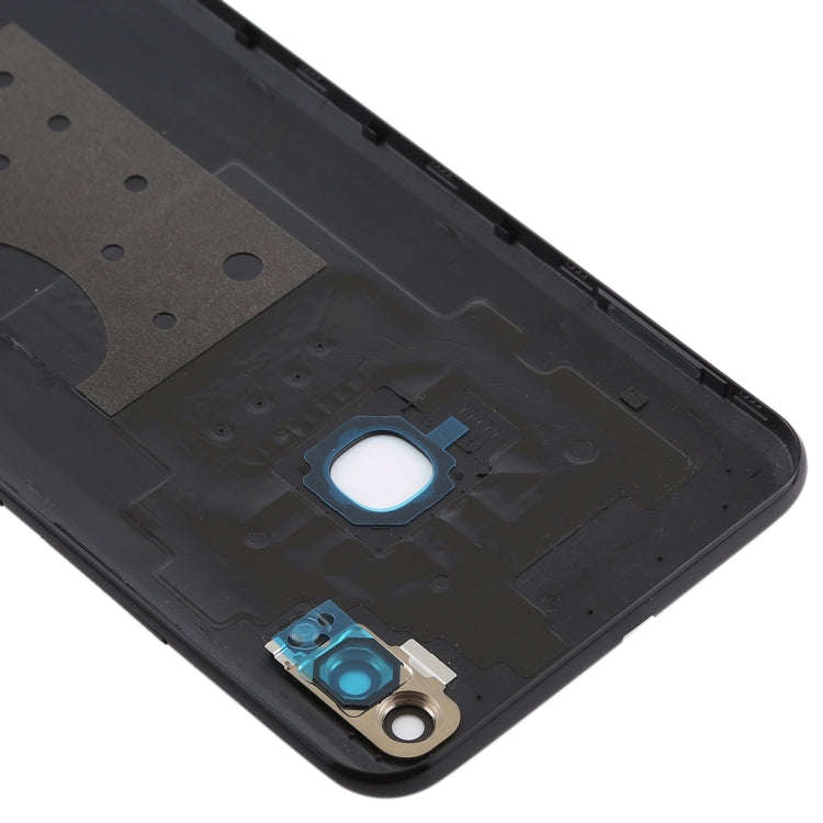 For Vivo Y85 Back Cover with Camera Lens Side Keys (Black)