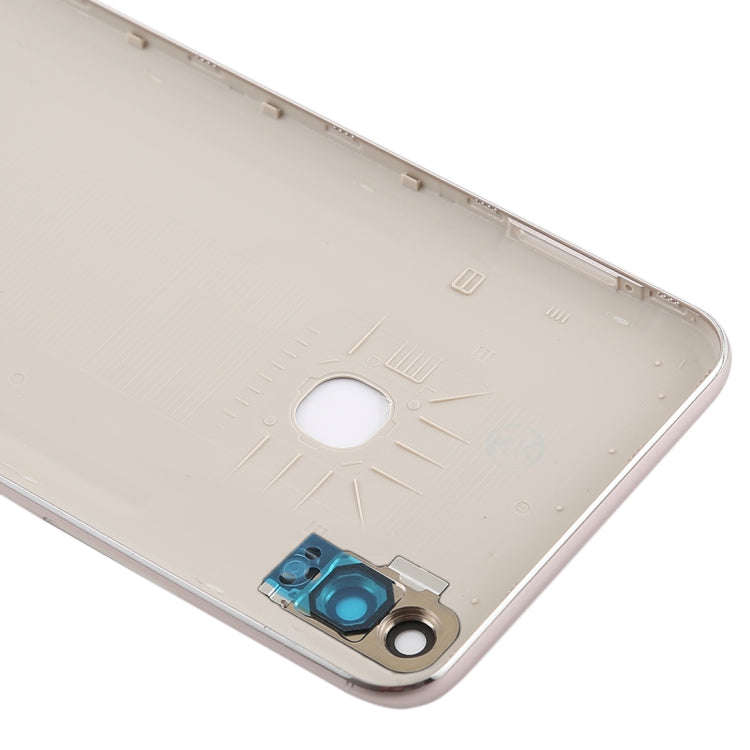 For Vivo Y85 Back Cover with Camera Lens Side Keys (Gold)