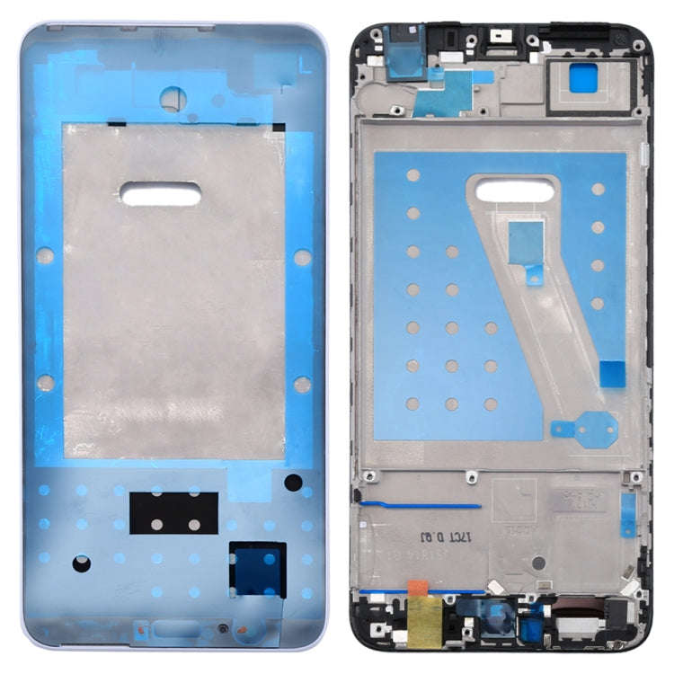 For Huawei P smart (Enjoy 7S) Front Housing LCD Frame Bezel Plate(White)