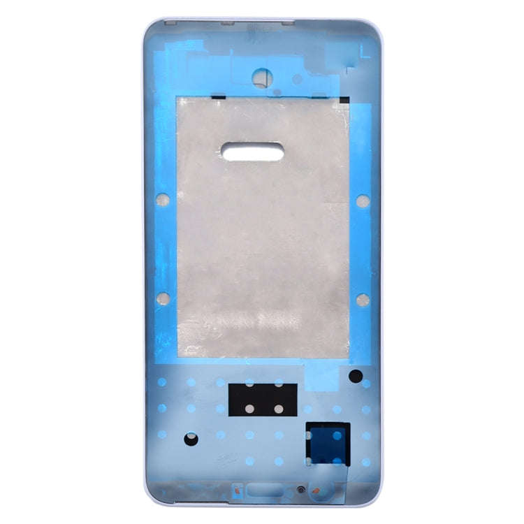 For Huawei P smart (Enjoy 7S) Front Housing LCD Frame Bezel Plate(White)