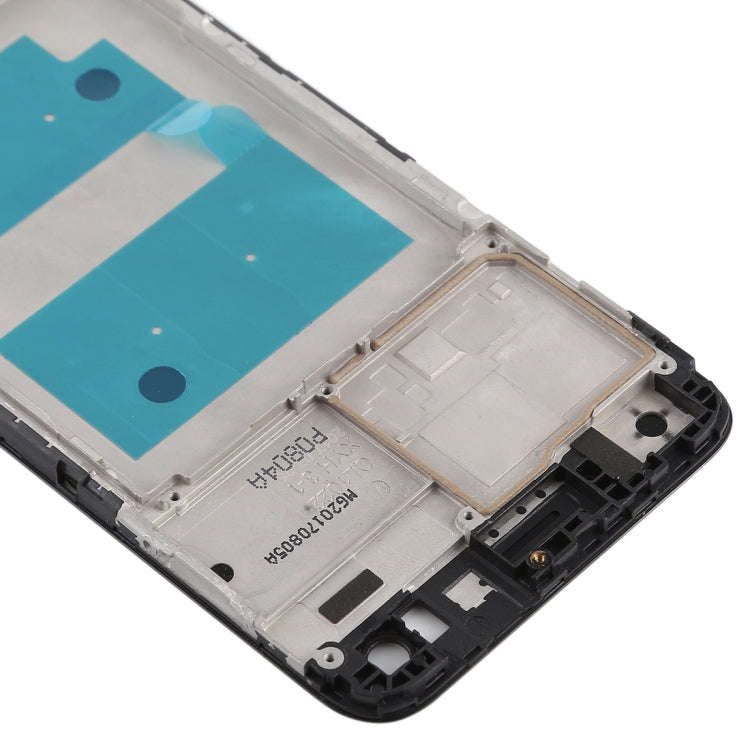 For Huawei Enjoy 7 / P9 Lite Mini / Y6 Pro (2017) Front Housing LCD Frame Bezel Plate(Black)