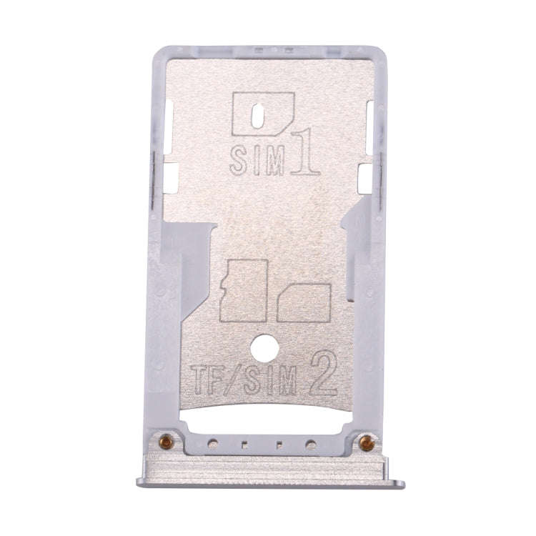 For Xiaomi Mi Max SIM & SIM / TF Card Tray(Silver)