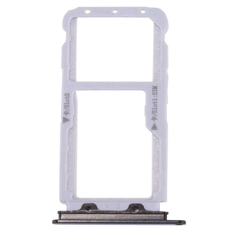 For Huawei nova 2 Plus SIM Card Tray & SIM / Micro SD Card Tray(Black)