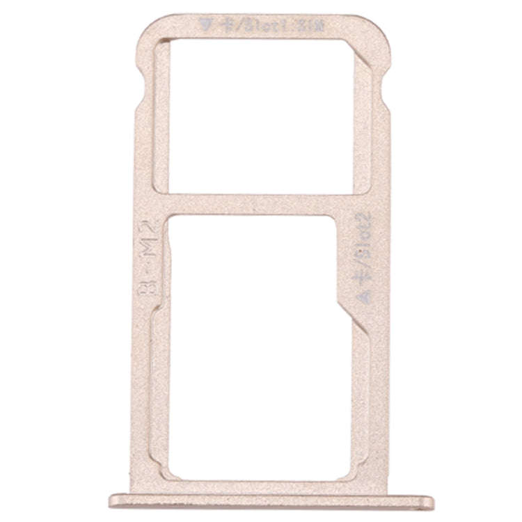 For Huawei Maimang 5 SIM Card Tray & SIM / Micro SD Card Tray(Gold)