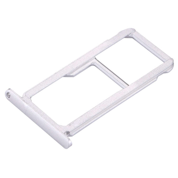 For Huawei Honor 6X / GR5 2017 SIM Card Tray & SIM / Micro SD Card Tray(Silver)