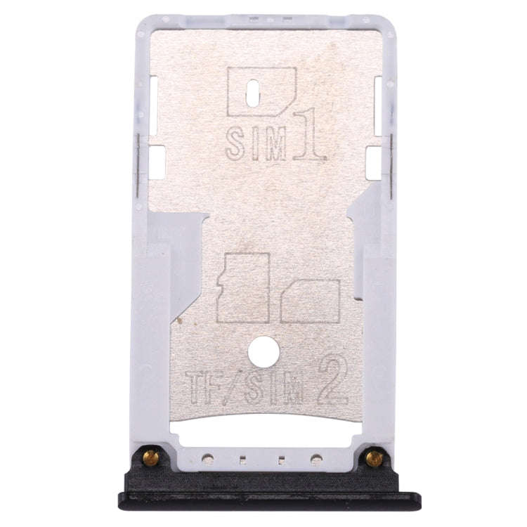 For Xiaomi Mi Max 2 SIM & SIM / TF Card Tray(Black)