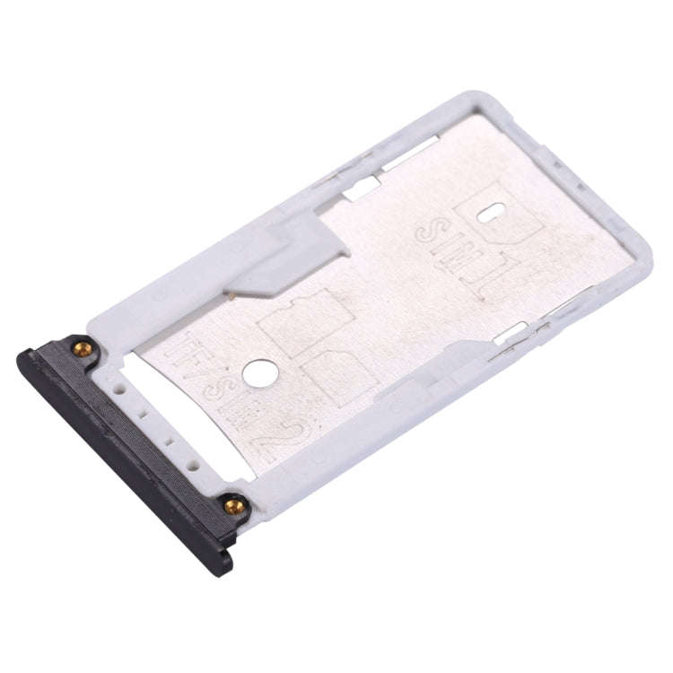 For Xiaomi Mi Max 2 SIM & SIM / TF Card Tray(Black)
