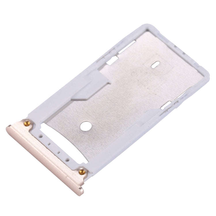 For Xiaomi Mi Max 2 SIM & SIM / TF Card Tray(Gold)
