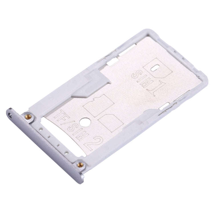 For Xiaomi Redmi 3 & 3s SIM & SIM / TF Card Tray(Grey)
