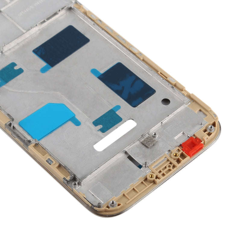 Front Housing LCD Frame Bezel Plate for Huawei G7 Plus(Gold)