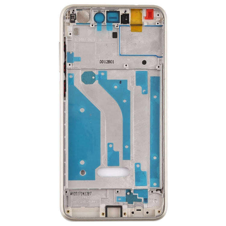 Middle Frame Bezel Plate with Side Keys for Huawei Honor 8 Lite(Gold)