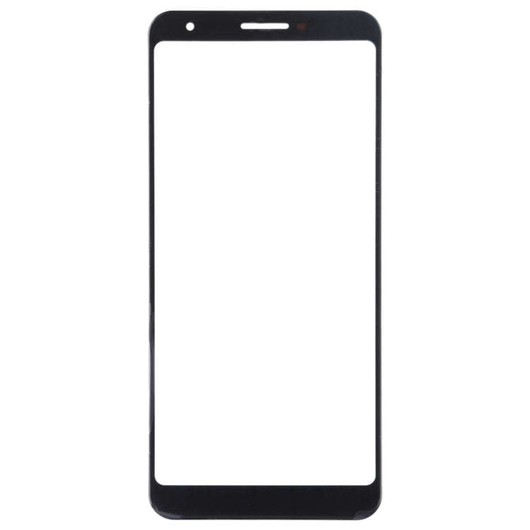 Front Screen Outer Glass Lens for Google Pixel 3a XL(Black)