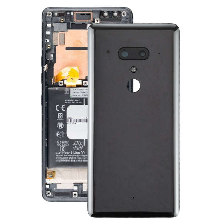 Battery Back Cover with Camera Lens for HTC U12+(Black)