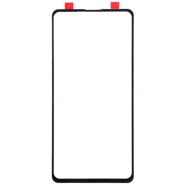 Front Screen Outer Glass Lens for Xiaomi 9T / Redmi K20 / K20 Pro(Black)
