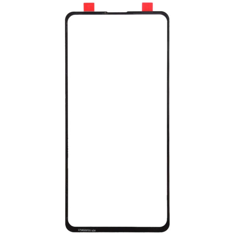 Front Screen Outer Glass Lens for Xiaomi 9T / Redmi K20 / K20 Pro(Black)
