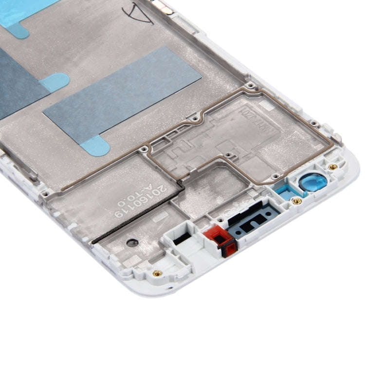 For Huawei Maimang 5 Front Housing LCD Frame Bezel Plate(White)