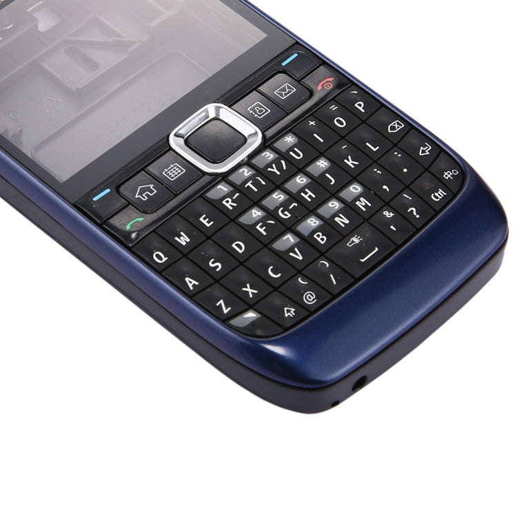 Full Housing Cover (Front Cover + Middle Frame Bezel + Battery Back Cover + Keyboard) for Nokia E...
