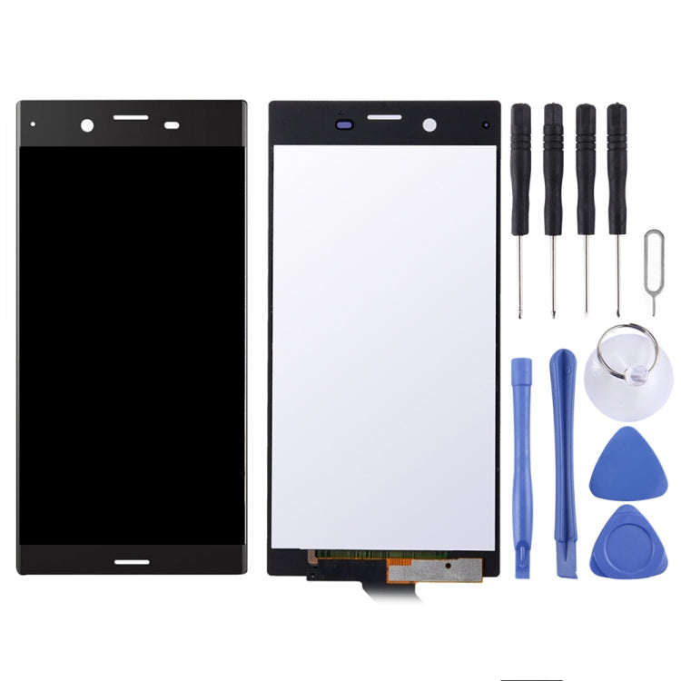 Original LCD Screen + Original Touch Panel for Sony Xperia XZ(Black)