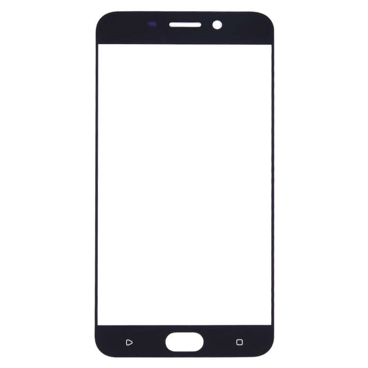 For OPPO R9s Front Screen Outer Glass Lens (White)
