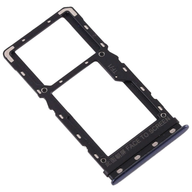 SIM Card Tray + SIM Card Tray / Micro SD Card Tray for Xiaomi Mi CC9e / Mi A3(Black)