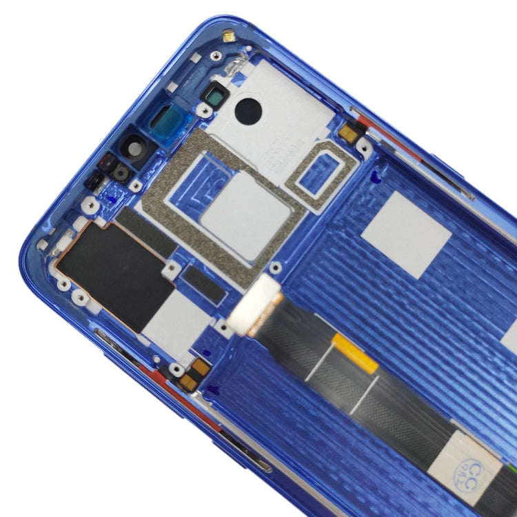 OLED LCD Screen for Xiaomi Mi 9 Digitizer Full Assembly with Frame(Blue)