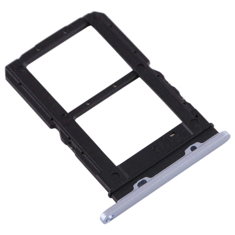 For Realme X2 Pro SIM Card Tray + SIM Card Tray (Silver)