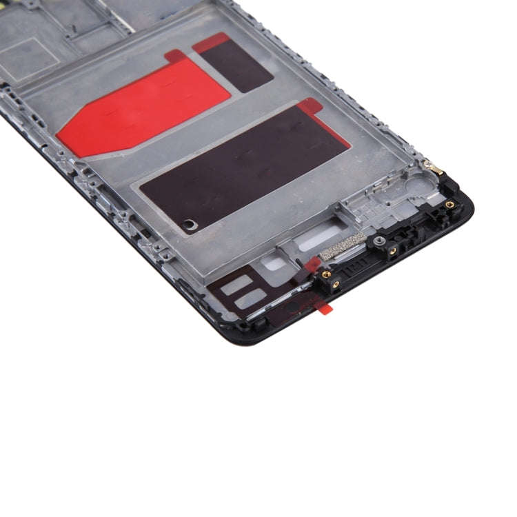 Front Housing LCD Frame Bezel Plate for Huawei Mate 9(Black)