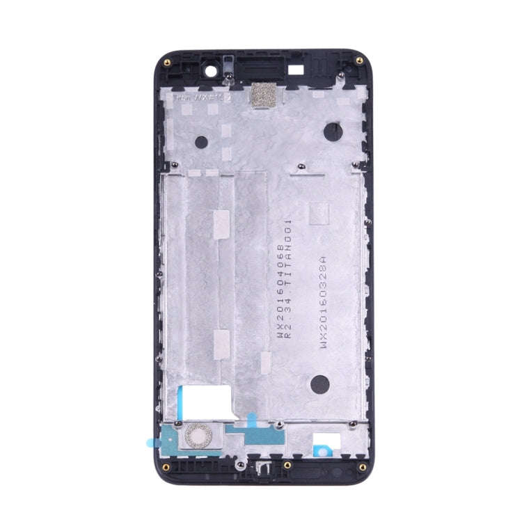 For Huawei Enjoy 5 / Y6 Pro Front Housing LCD Frame Bezel Plate(Black)