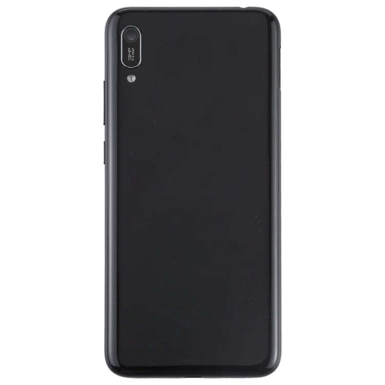 Battery Back Cover with Camera Lens & Side Keys for Huawei Enjoy 9e(Black)