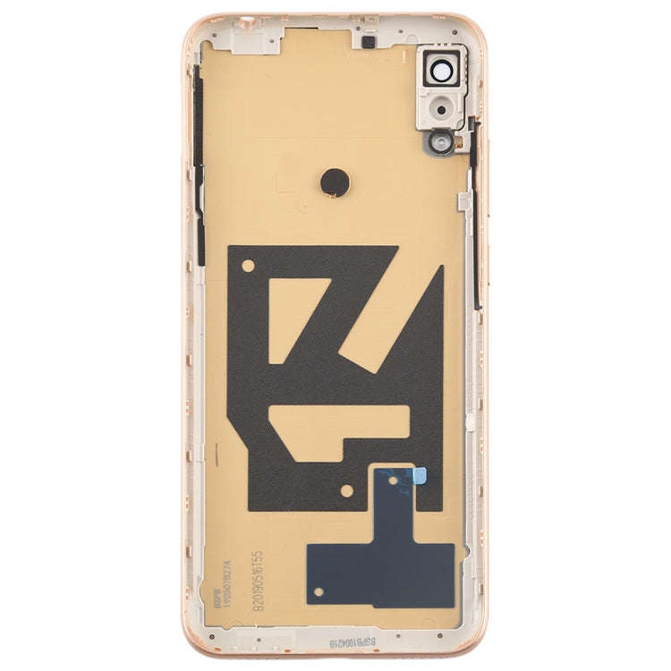 Battery Back Cover with Camera Lens & Side Keys for Huawei Enjoy 9e(Coffee)