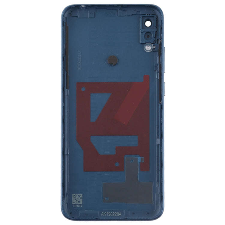 Battery Back Cover with Camera Lens & Side Keys for Huawei Enjoy 9e(Blue)
