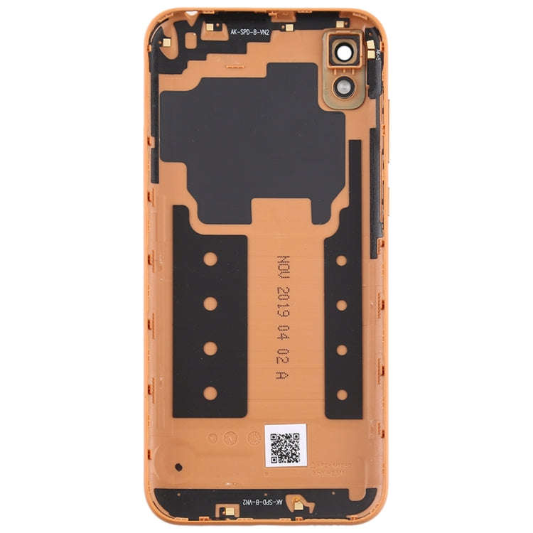 Battery Back Cover with Camera Lens & Side Keys for Huawei Y5 (2019)(Coffee)