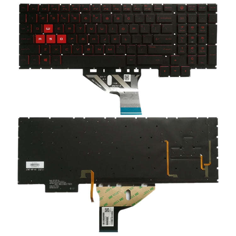 US Version Keyboard with Keyboard Backlight for HP Omen 15-CE 15-CE000 15-CE026TX 15-CE005TX 15-C...