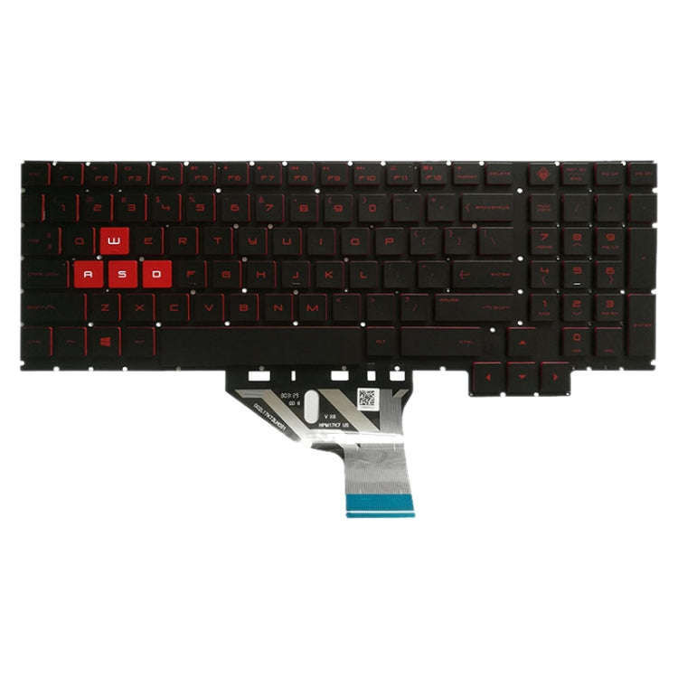 US Version Keyboard with Keyboard Backlight for HP Omen 15-CE 15-CE000 15-CE026TX 15-CE005TX 15-C...