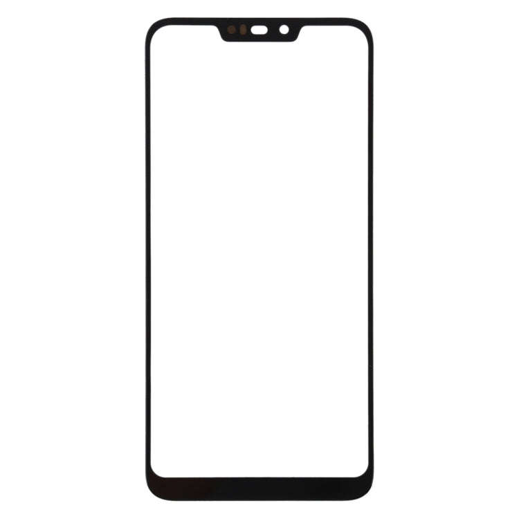 Front Screen Outer Glass Lens for Asus Zenfone Max (M2) ZB633KL / ZB632KL X01AD (Black)
