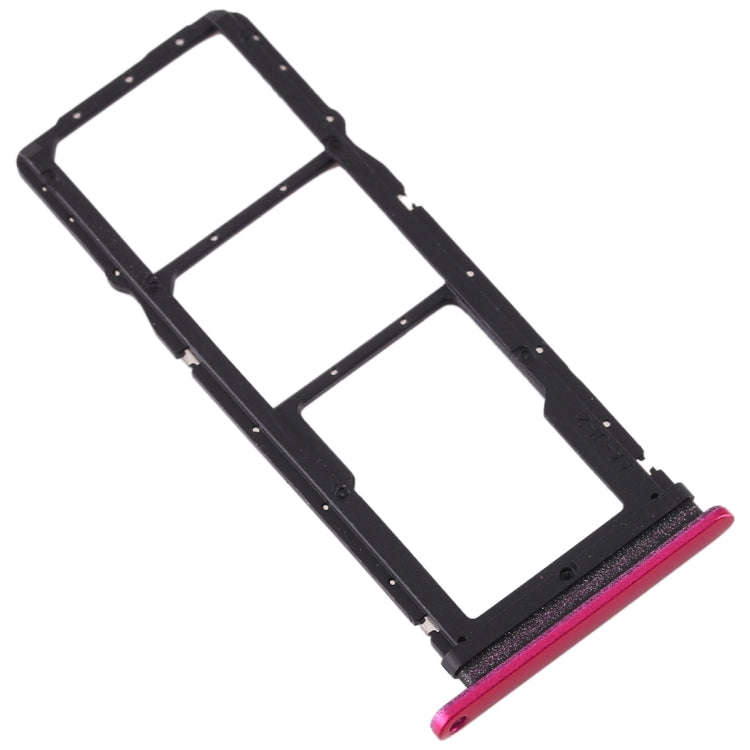 SIM Card Tray + SIM Card Tray + Micro SD Card Tray for Huawei Honor Play 3 (Red)