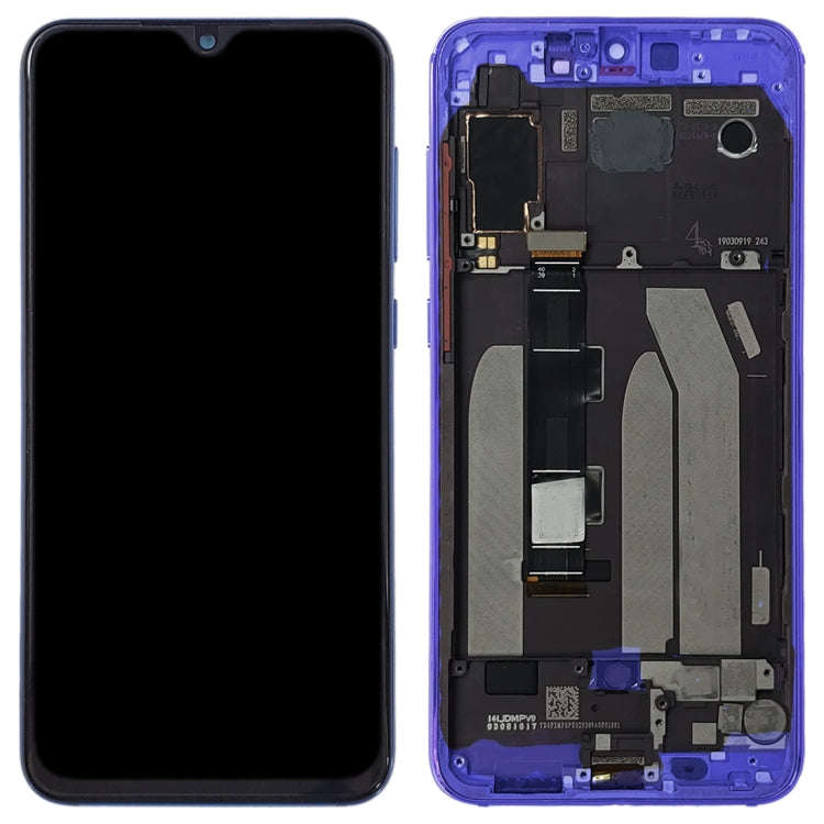 Original LCD Screen for Xiaomi Mi 9 SE Digitizer Full Assembly with Frame(Blue)
