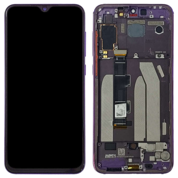 Original LCD Screen for Xiaomi Mi 9 SE Digitizer Full Assembly with Frame(Purple)