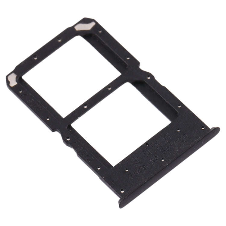 For OPPO Reno Z SIM Card Tray + SIM Card Tray (Black)