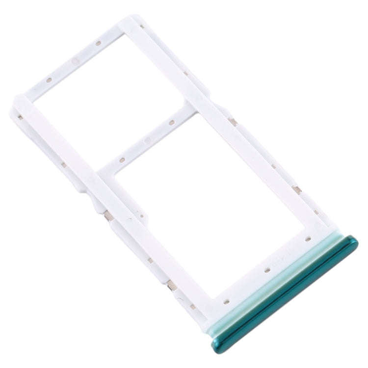 SIM Card Tray + SIM Card Tray / Micro SD Card Tray for Xiaomi Redmi Note 8 Pro (Green)