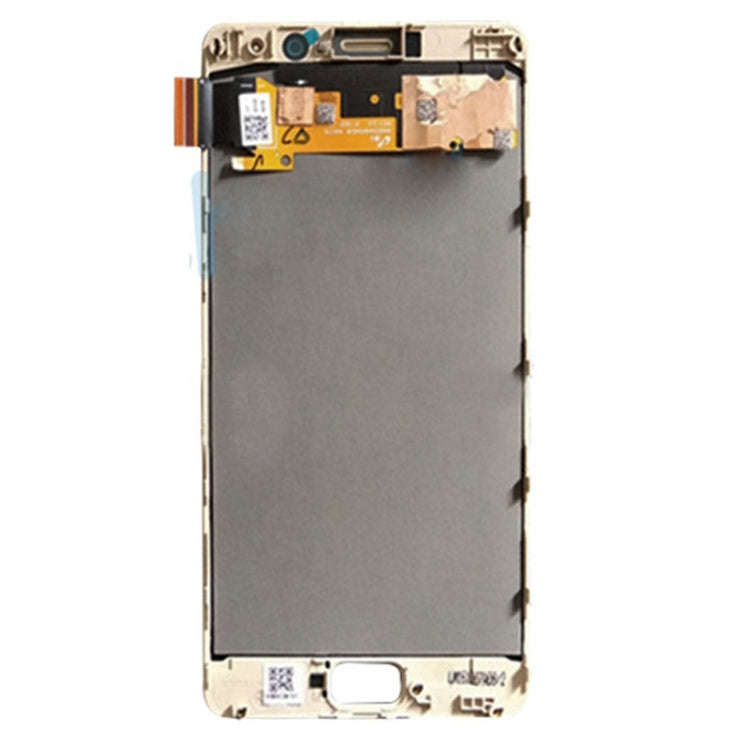 OEM LCD Screen for Lenovo Vibe P2 / P2a42 / P2c72 Digitizer Full Assembly with Frame (Gold)