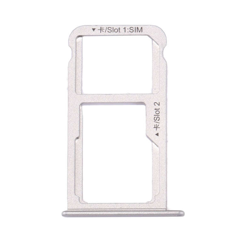 For Huawei nova SIM Card Tray & SIM / Micro SD Card Tray(Silver)