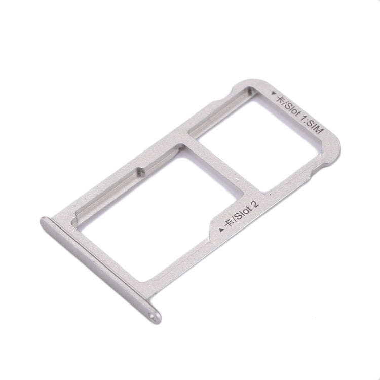 For Huawei nova SIM Card Tray & SIM / Micro SD Card Tray(Silver)