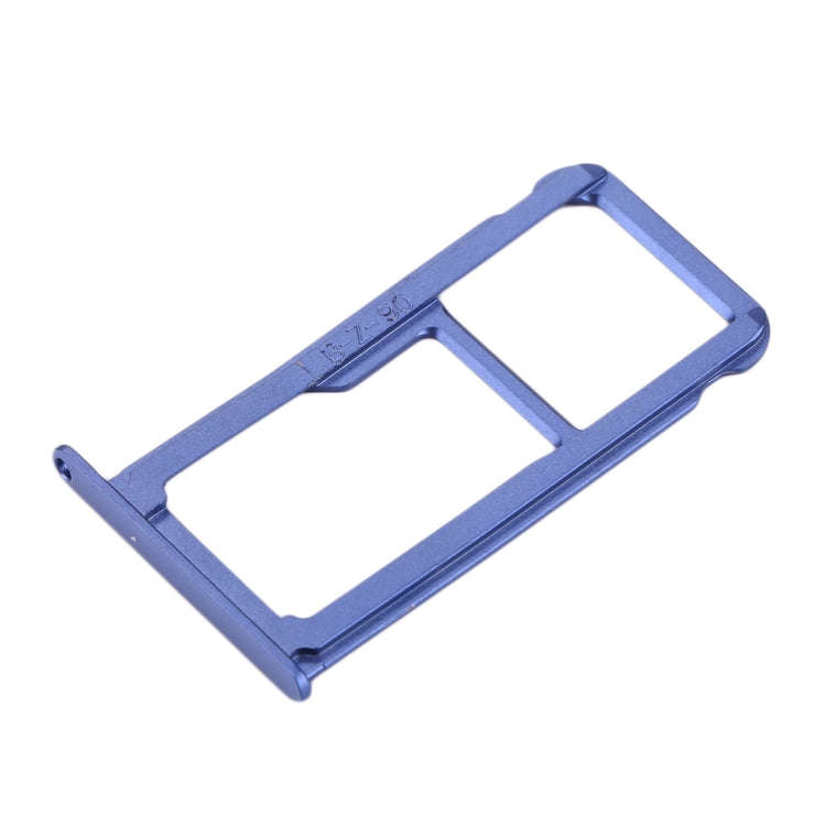 For Huawei P10 SIM Card Tray & SIM / Micro SD Card Tray(Blue)
